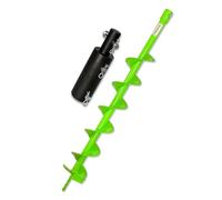 WERHE - Punta da trapano professionale per trapano a terra, a doppio albero, punta robusta per trapano Makita/Hitachi (100mm)