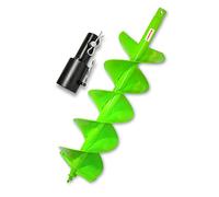 WERHE Punta professionale per trivella 250 mm doppio albero palo ben robusto per Stihl BT 106 C, BT 120 C, BT 121, BT 130, BT 131