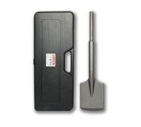 WERHE Scalpello a pala 110 mm di larghezza x 410 mm di lunghezza con attacco SDS-Max - per smuovere e scavare in terreni duri, terra, calcestruzzo e asfalto - in acciaio legato