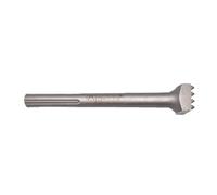 WERHE Scalpello Bocciarda SDS Max, 16 Denti, 200 mm, Per Calcestruzzo