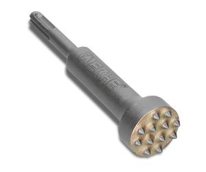 WERHE Scalpello Bocciarda SDS Plus, 12 Denti in Metallo Duro, 150 mm