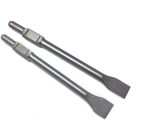 WERHE Scalpello esagonale professionale SDS set 2 pezzi 35 50 x 410 mm lama a freddo zoccolo punta piatta per demolizione martello
