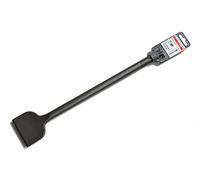 WERHE Scalpello Piatto e Largo SDS Max 75 x 400 mm, Acciaio Forgiato
