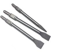WERHE Set di Scalpelli SDS Hex, Piatto e a Punta e Scalpello a Vanga