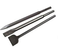 WERHE Set di Scalpelli SDS Plus, 600 mm, 3 Pezzi