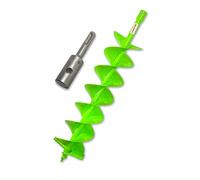 WERHE Trapano professionale per trivello a coclea 150 mm tutto acciaio a doppio pozzo robusto con adattatore SDS Plus