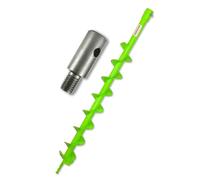 WERHE Trivella Ø 80 mm con M14 Adattatore per Trapano, Trivella per Pali