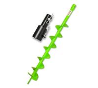 WERHE Trivella per Pali Ø 100 mm, Acciaio, Per Stihl BT 106, 120 C, 121