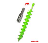 WERHE Trivella per Terreno 100 mm Doppia con Adattatore HEX, Punta per trapano