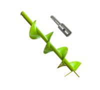 WERHE Trivella per Terreno 200 mm Singola con Adattatore SDS PLUS, Punta per tra