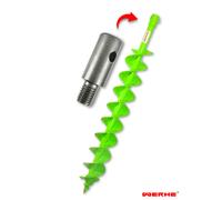 WERHE®, trivella per trapano da 100 mm, doppio albero con adattatore M14