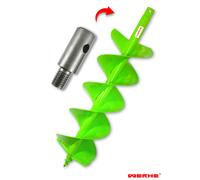 WERHE®, trivella per trapano da 250 mm, doppio albero con adattatore M14
