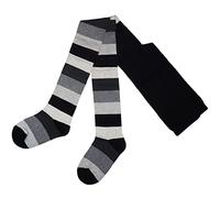 Weri Spezials - Collant da donna in cotone - Caldo e alla moda - in diversi modelli e varianti di colore. Anelli di bloccaggio di colore nero e grigio. 40-42