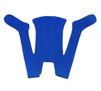 Weri Spezials - Collant da uomo con intaglio in cotone a costine, diversi colori, coste blu reale., X-Large