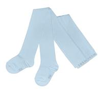 Weri Spezials, collant per bambini e bambine, in tinta unita, in diversi colori alla moda, di cotone, Azzurro, 110 cm-116 cm