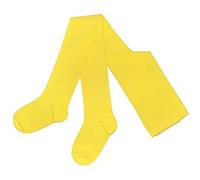 Weri Spezials, collant per bambini e bambine, in tinta unita, in diversi colori alla moda, giallo., 68