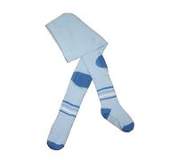 Weri Spezials Spugna Calzamaglia ABS per Bambini con suola Antiscivolo, Colore:Blu chiaro, Taglia: 62-68 cm (3-6 mesi)