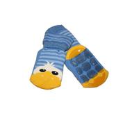 Weri Spezials Spugna Calzini ABS per Bambini con suola Antiscivolo, Colore: Blu chiaro, Taglia: 17-18 (6-9 mesi), "Anatroccolo"