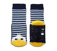 Weri Spezials Spugna Calzini ABS per Bambini con suola Antiscivolo, Colore: Blu scuro, Taglia: 15-16 (3-6 mesi), "Anatroccolo"