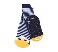 Weri Spezials Spugna Calzini ABS per Bambini con suola Antiscivolo, Colore: Blu scuro, Taglia: 23-26 (3-4 anni),"Anatroccolo"