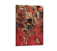 WERIDMV Poster del film Buffy l'ammazza-vampiri, stampa artistica da parete su tela, poster decorativo moderno, per camera da letto, 40 x 60 cm