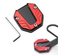 WERIGONI 1PCS Supporto di Montaggio Esteso Universale Staffa per moto Piastra di Staffa di Estensione del Piede di Montaggio Laterale Antiscivolo in Lega di Alluminio