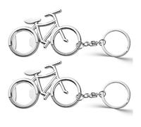 WERIGONI 2 Pezzi Portachiavi per Bicicletta, Portachiavi Apribottiglie per Bicicletta, Portachiavi Apribottiglie per Birra Apribottiglie Apribottiglie Portatile