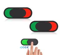 WERIGONI 2PCS Pannello porta scorrevole in due pezzi con cartelli autoadesivi "occupato"/"libero", pannello porta per la privacy