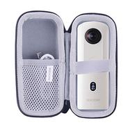 WERJIA Custodia rigida da viaggio per fotocamera RICOH Theta SC2 360, Nero, Da viaggio