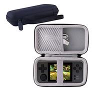 WERJIA Custodia rigida per RGB10 Open Source Retro Handheld GameStorage valigia (nero)