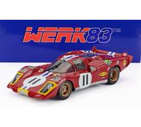 WERK 83 1/18 FERRARI 512S 24H LE MANS 1970 BUCKNUM POSEY MODELLINO AUTO STATICO