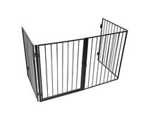 WERKA PRO Barriera di protezione in metallo 4 pannelli 240cm