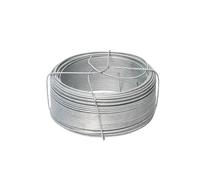 WERKA PRO Filo di Ferro zincato Bobina 50m con Supporto Ø 0,7 mm