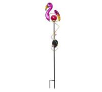 WERKA PRO Flamingo Solare da piantare Solare 1 LED Bianca H 84cm