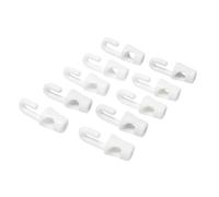 WERKA PRO Ganci da 4 mm per tenditore Confezione da 10 Bianco