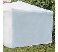 WERKA PRO Lato della Tenda Muro Bianco 2,9m x h 1,90m