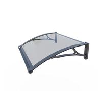 WERKA PRO Marquise in Alluminio e policarbonato 80 x 150 cm