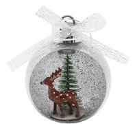 WERKA PRO Palla di Neve Renna Luminosa