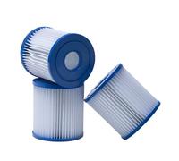 WERKA PRO Set di 3 cartucce Filtro Piscina per depuratore a Cartuccia Modello H