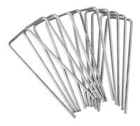 WERKA PRO - Set di 40 graffette metalliche zincate, 15 x 4 cm