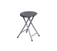 WERKA PRO Sgabello Pieghevole Grigio H46 cm