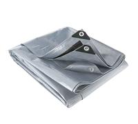 WERKA PRO Telo Multifunzionale Grigio e Nero 200 g/m2 6 x 6 m