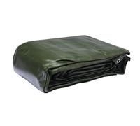 WERKA PRO Telo Multifunzionale Nero e Verde 240 g/m2 6 x 10 m