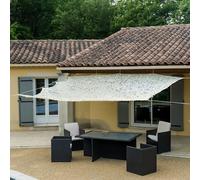 WERKA PRO Telo ombreggiante Forato Beige 120 g/m2 3 x 3m