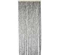 WERKA PRO Tenda a Chenille Grigio Chiaro e Antracite 120 x 220 cm