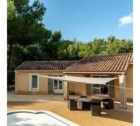 WERKA PRO Tenda da Sole Taupe 3 x 4 m