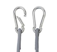 WERKA PRO Tensionatore con moschettone in Alluminio 2 pz