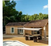 WerkaPro - Telo Parasole, in Poliestere, Rettangolare, per Balcone, terrazza e Giardino, Codice dell’Articolo: 10105