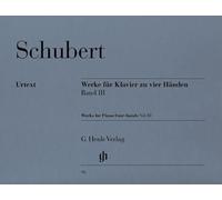 Werke für Klavier zu vier Händen, Band III