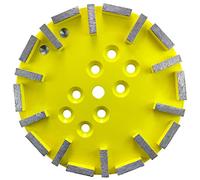 Werkmax - Disco diamantata abrasiva 250 mm. Adatta anche per levigatrici Blastrac. Disco universale per calcestruzzo